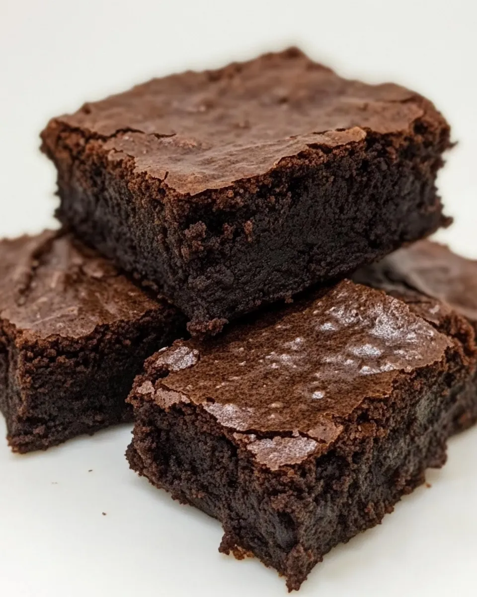 Easy Homemade Fudgy Brownies image