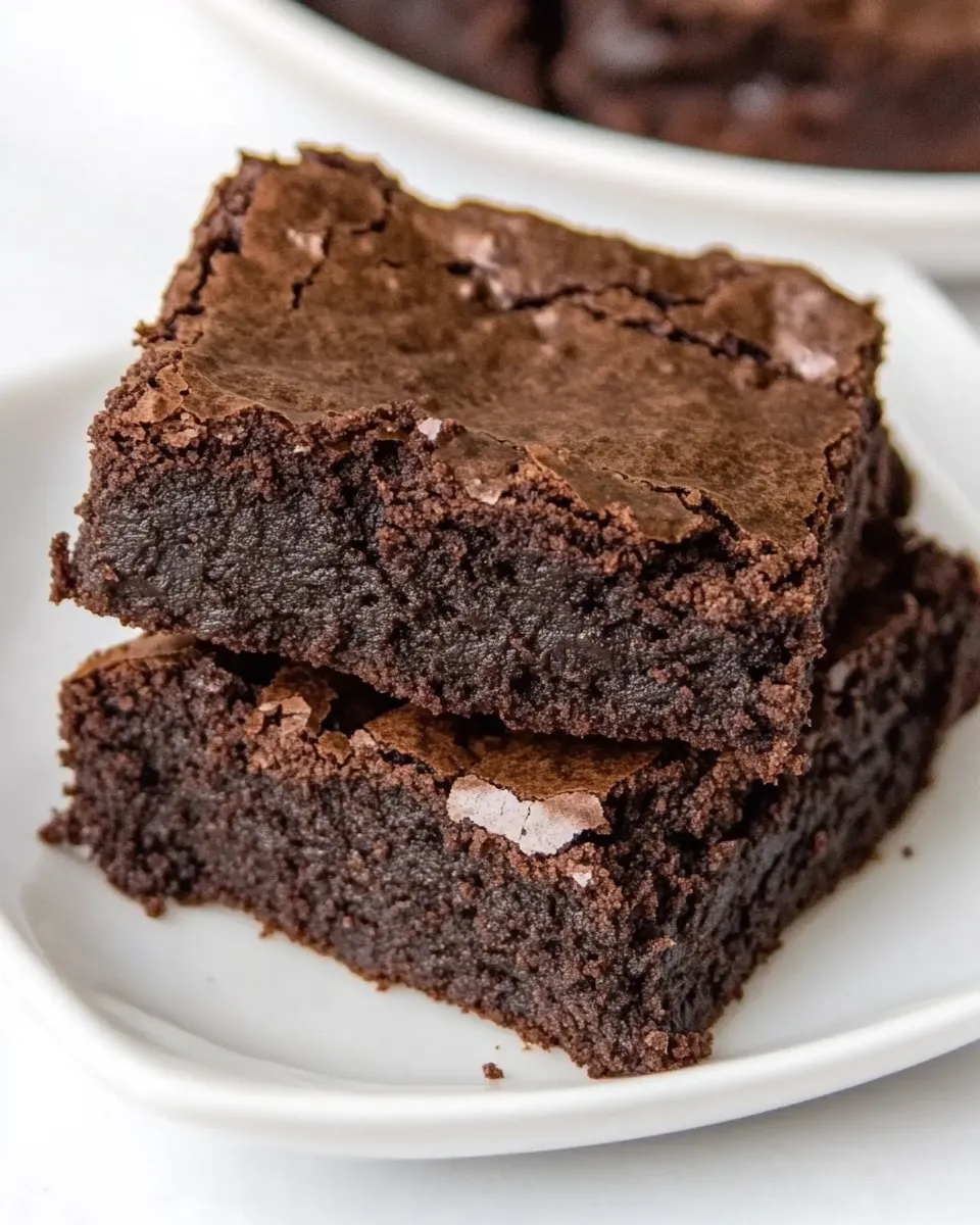 Amazing Homemade Fudgy Brownies picture