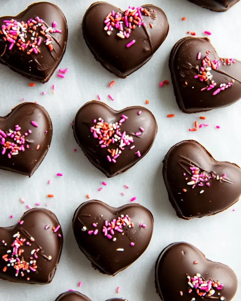 Delicious Homemade Reeses Peanut Butter Hearts photo
