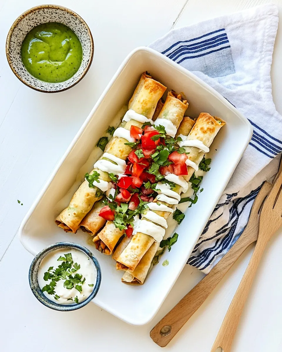 Classic Homemade Taquitos image