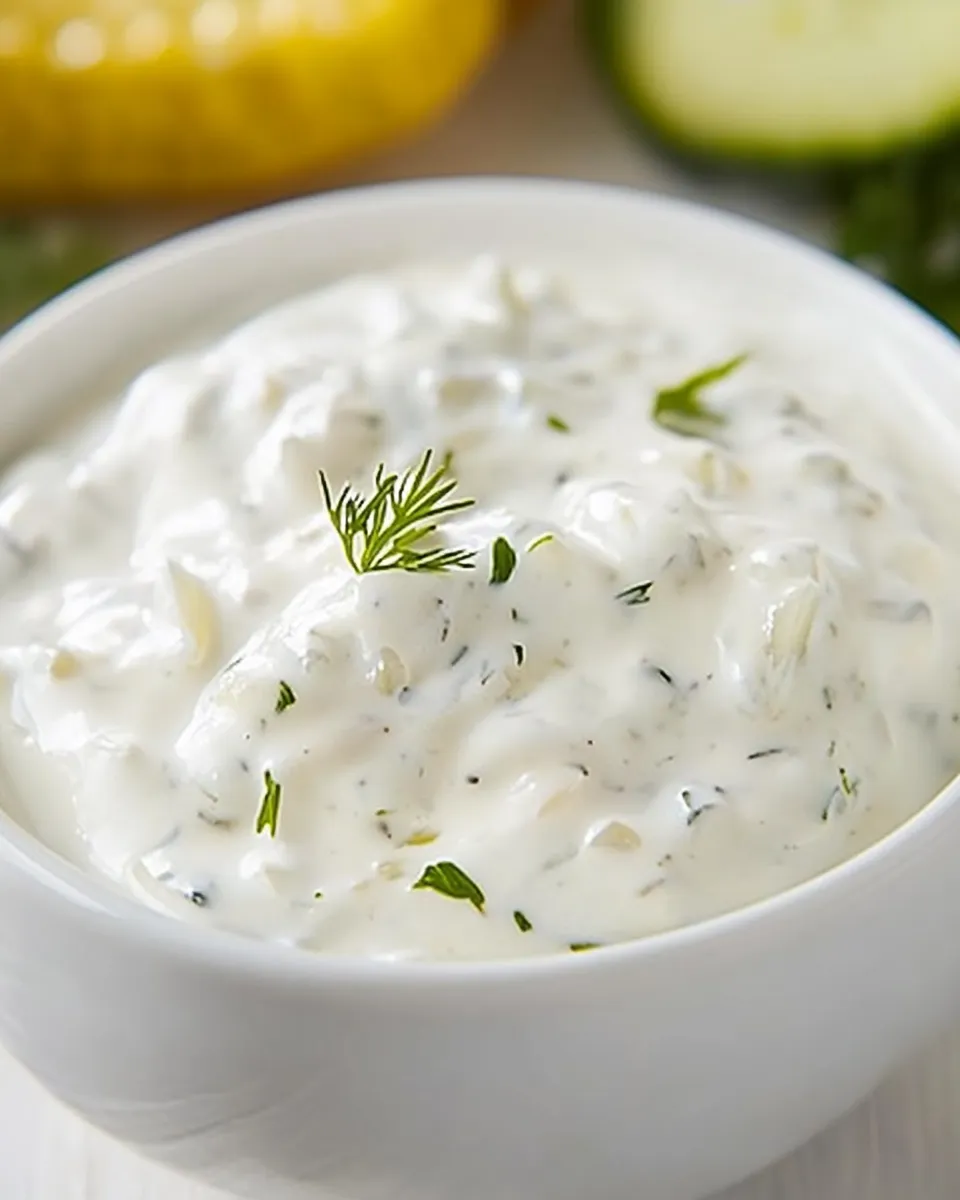 Delicious Homemade Tartar Sauce with Pickle Relish shot