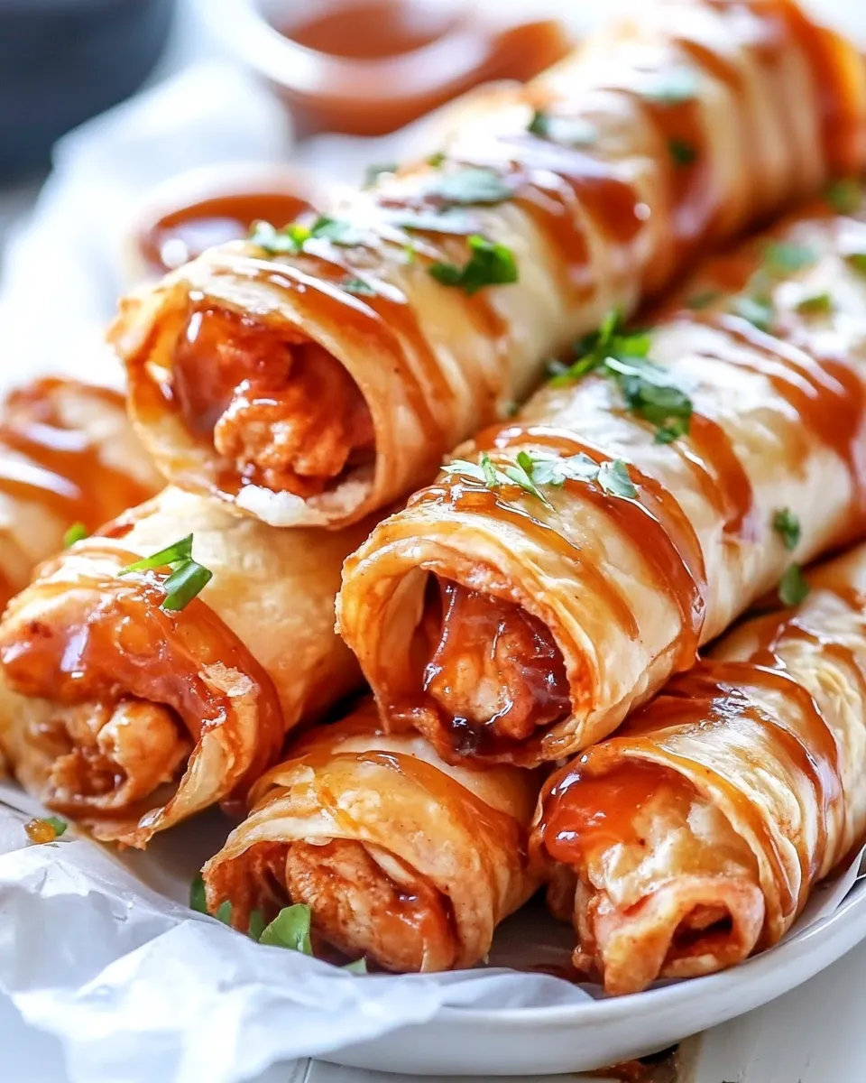Quick Honey Buffalo Chicken Taquitos picture