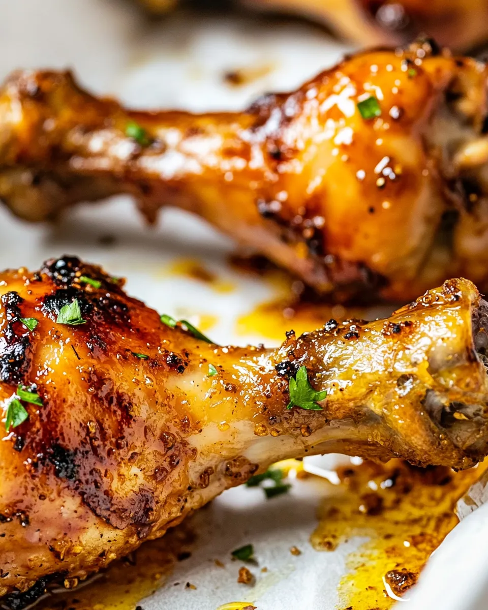 Classic Honey Garlic Chicken Drumsticks image