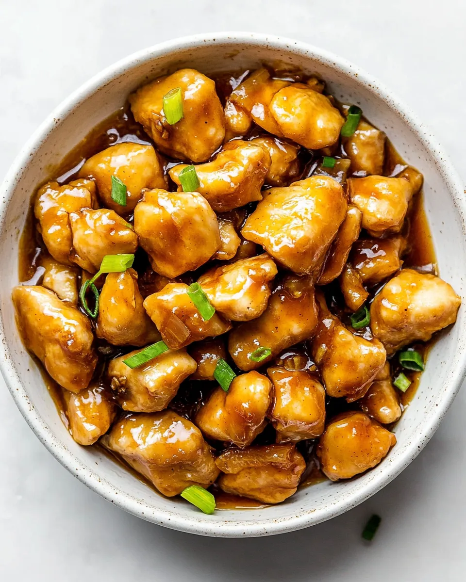 Easy Honey Ginger Chicken recipe image