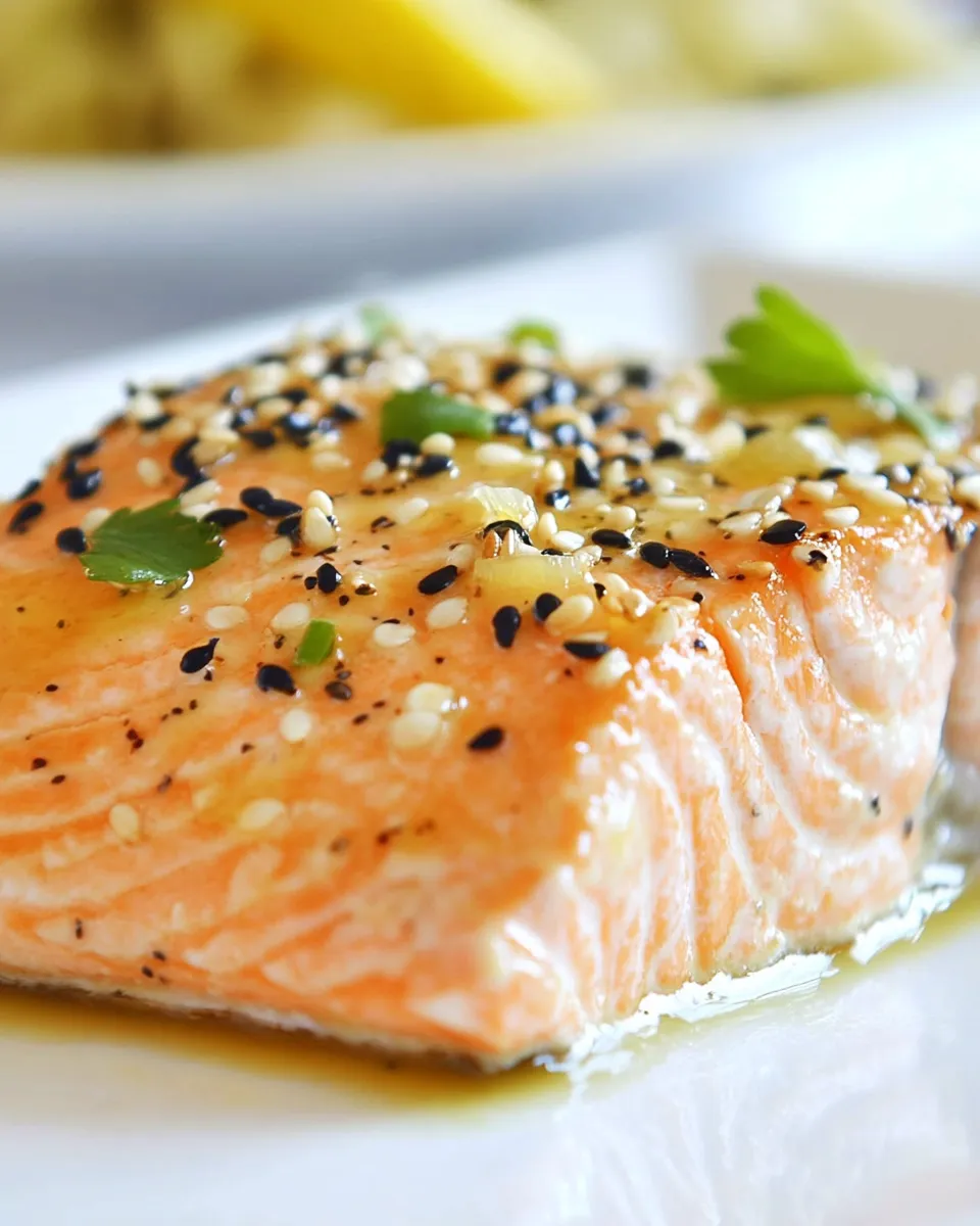 Easy Honey Glazed Sesame Salmon picture