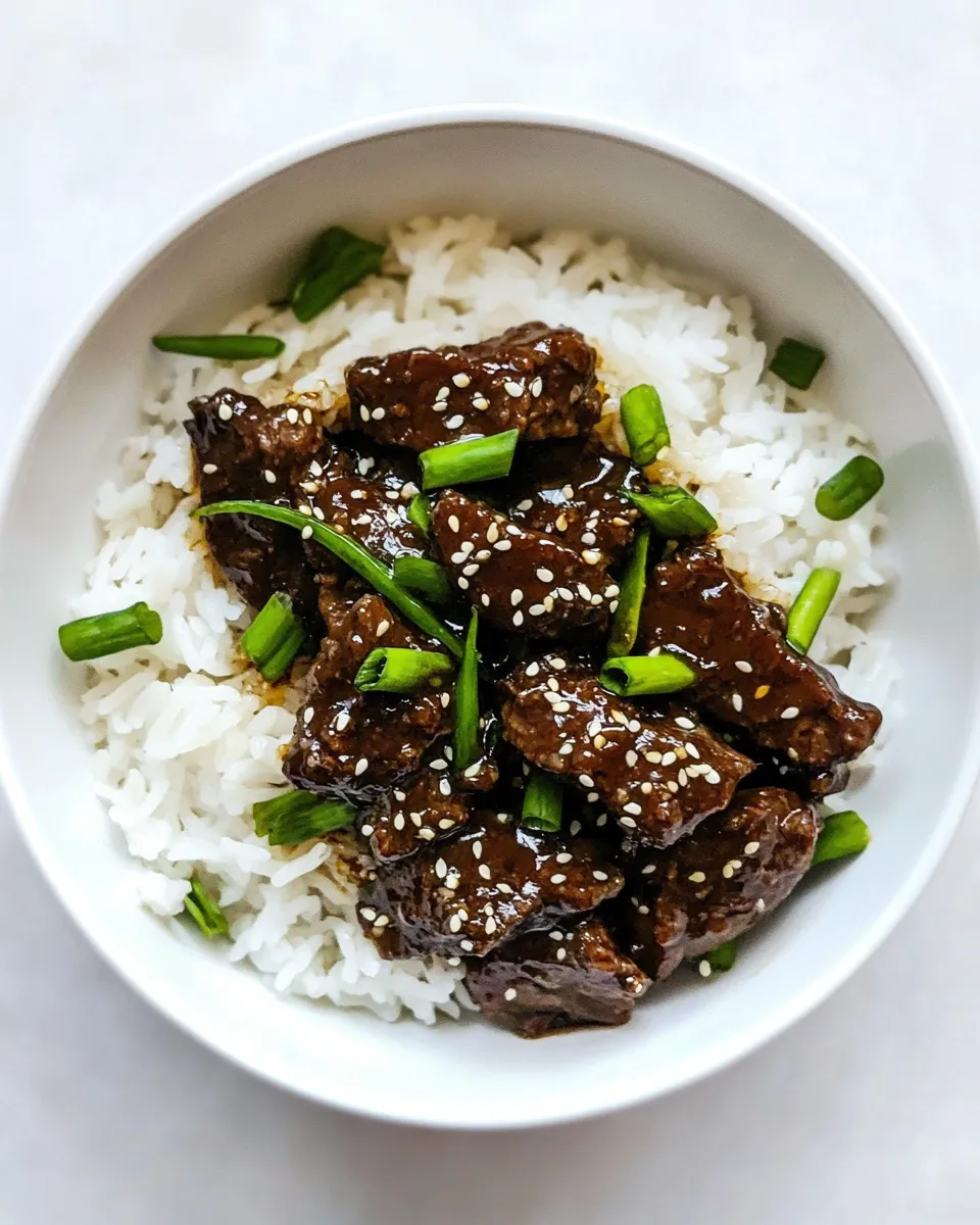 Delicious Honey Sesame Beef image