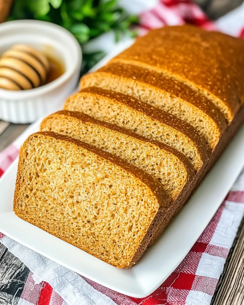 Homemade Honey Wheat Bread photo