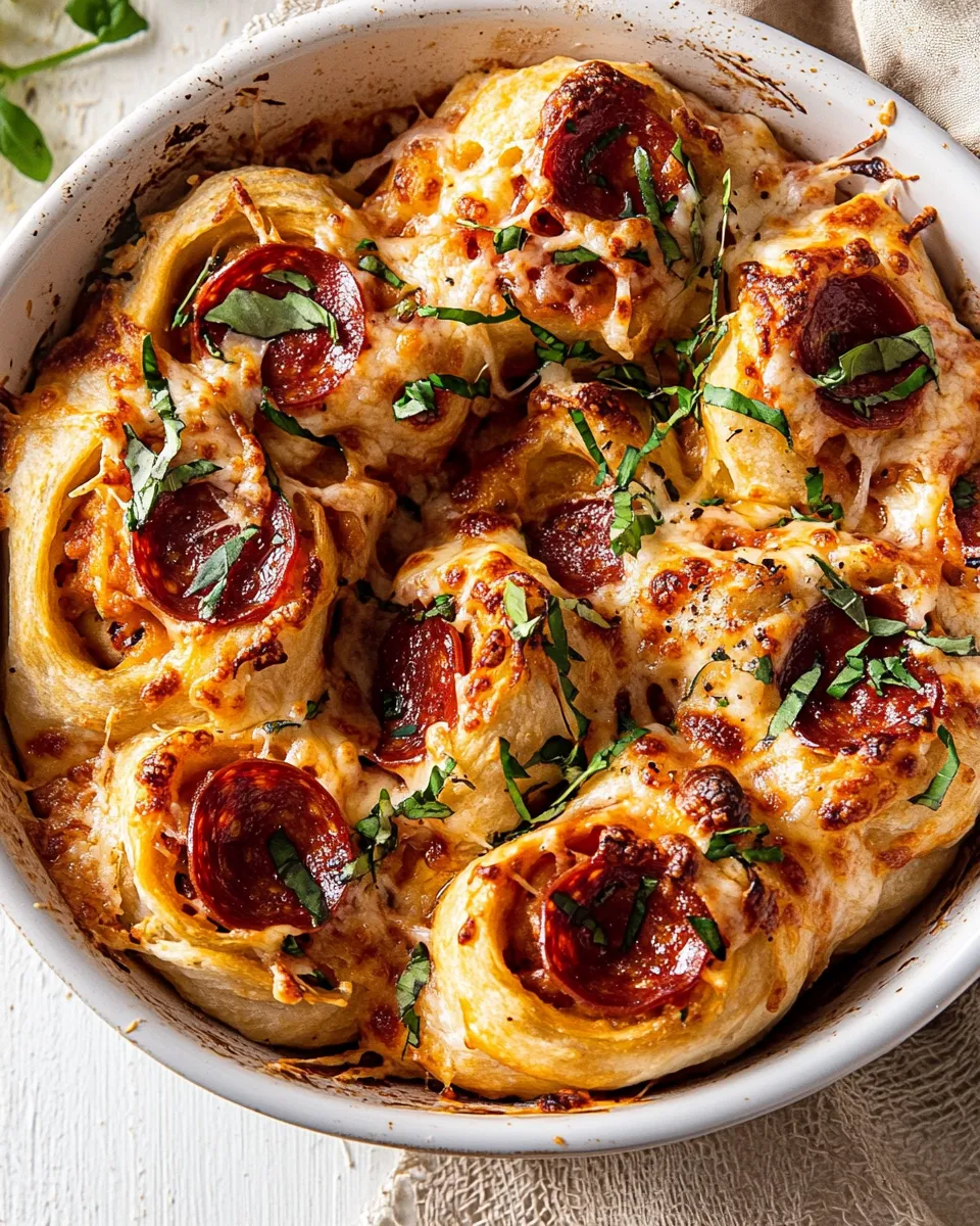 Easy Hot Honey Pepperoni Pizza Rolls. picture