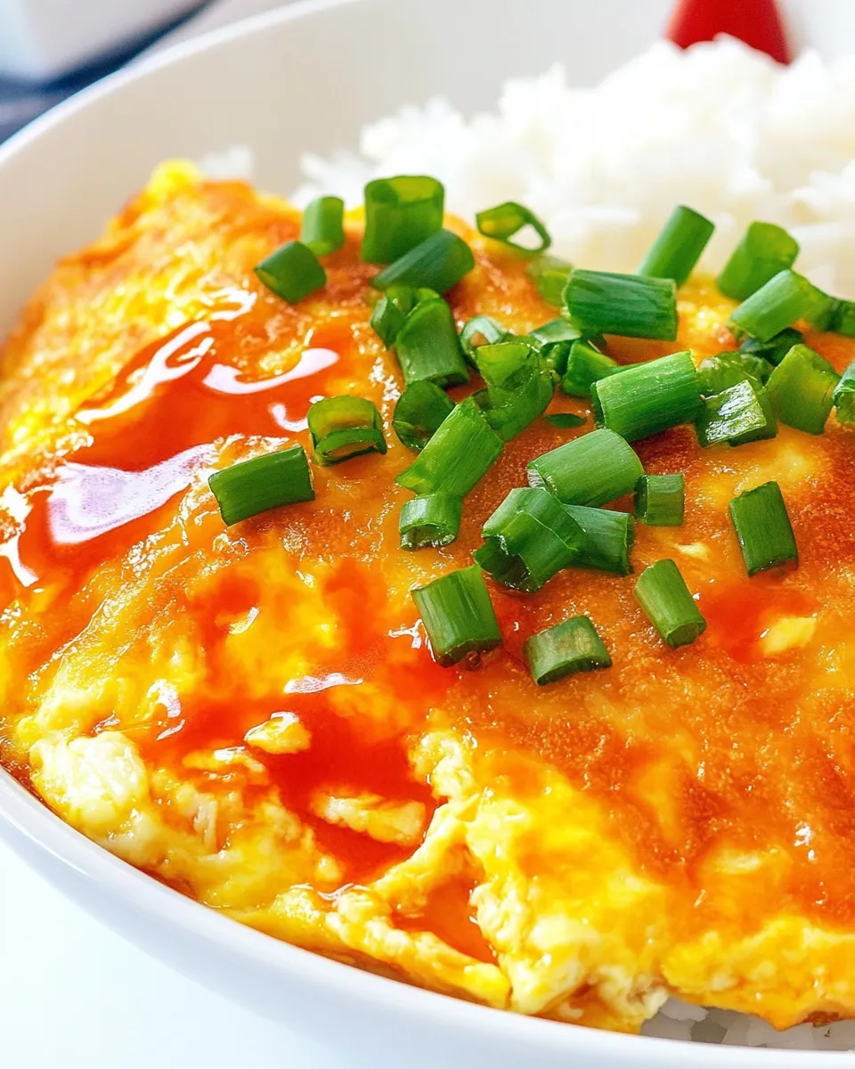 Delicious How to Make Egg Foo Young shot