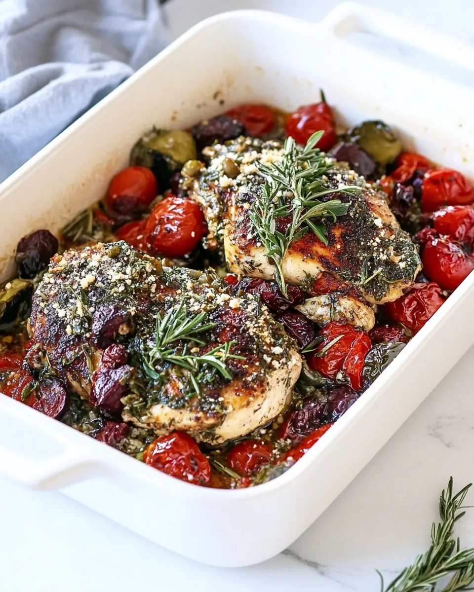 Classic How to Make Greek Chicken image