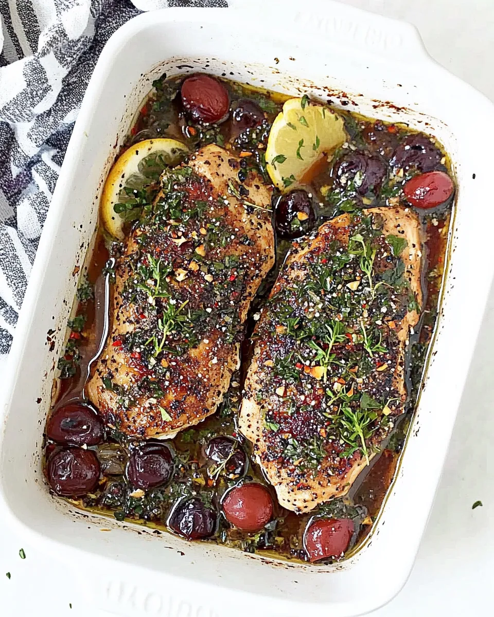 Delicious How to Make Greek Chicken shot