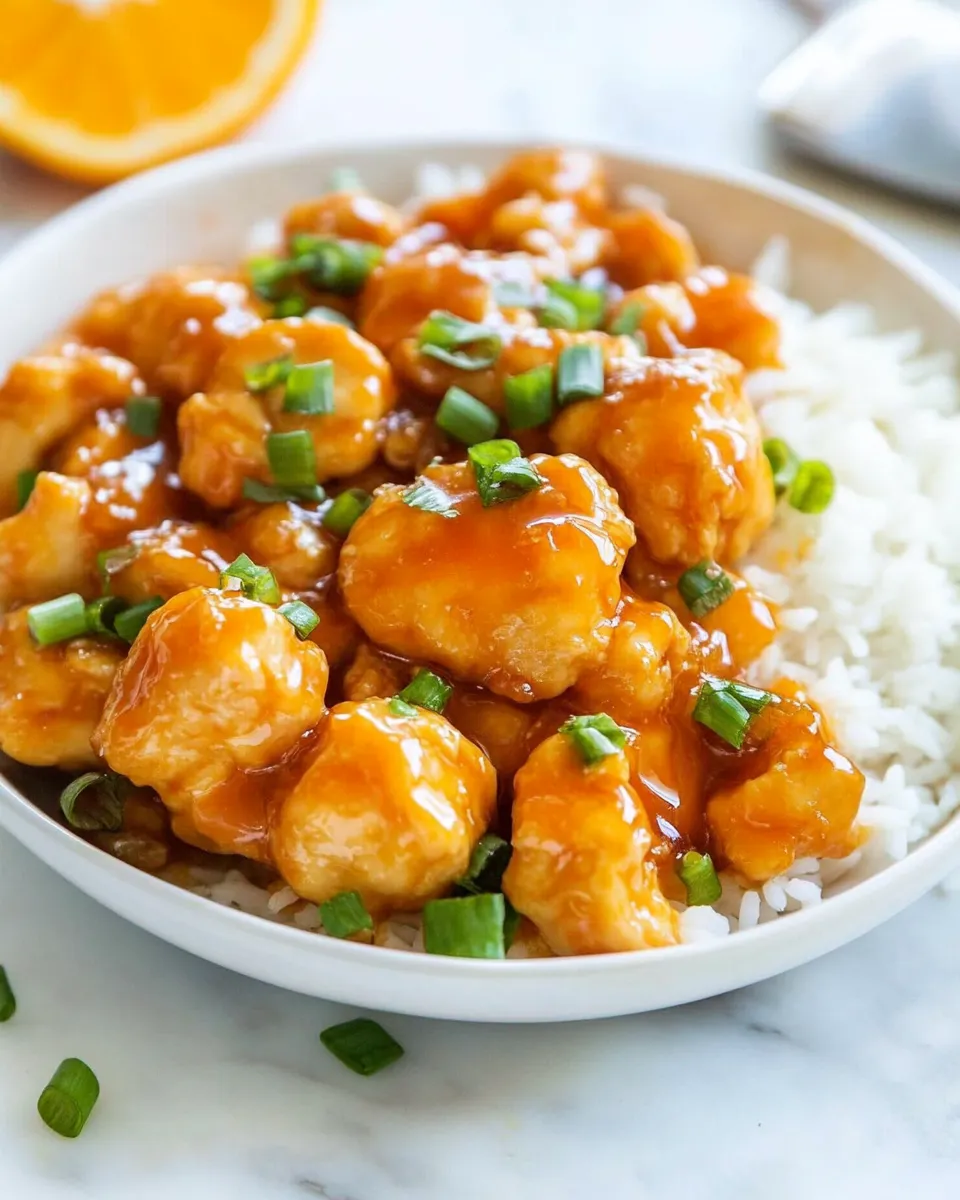 Classic How to Make Orange Chicken image