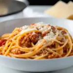 Homemade How to Make Spaghetti with Ground Beef and Ragu Sauce photo