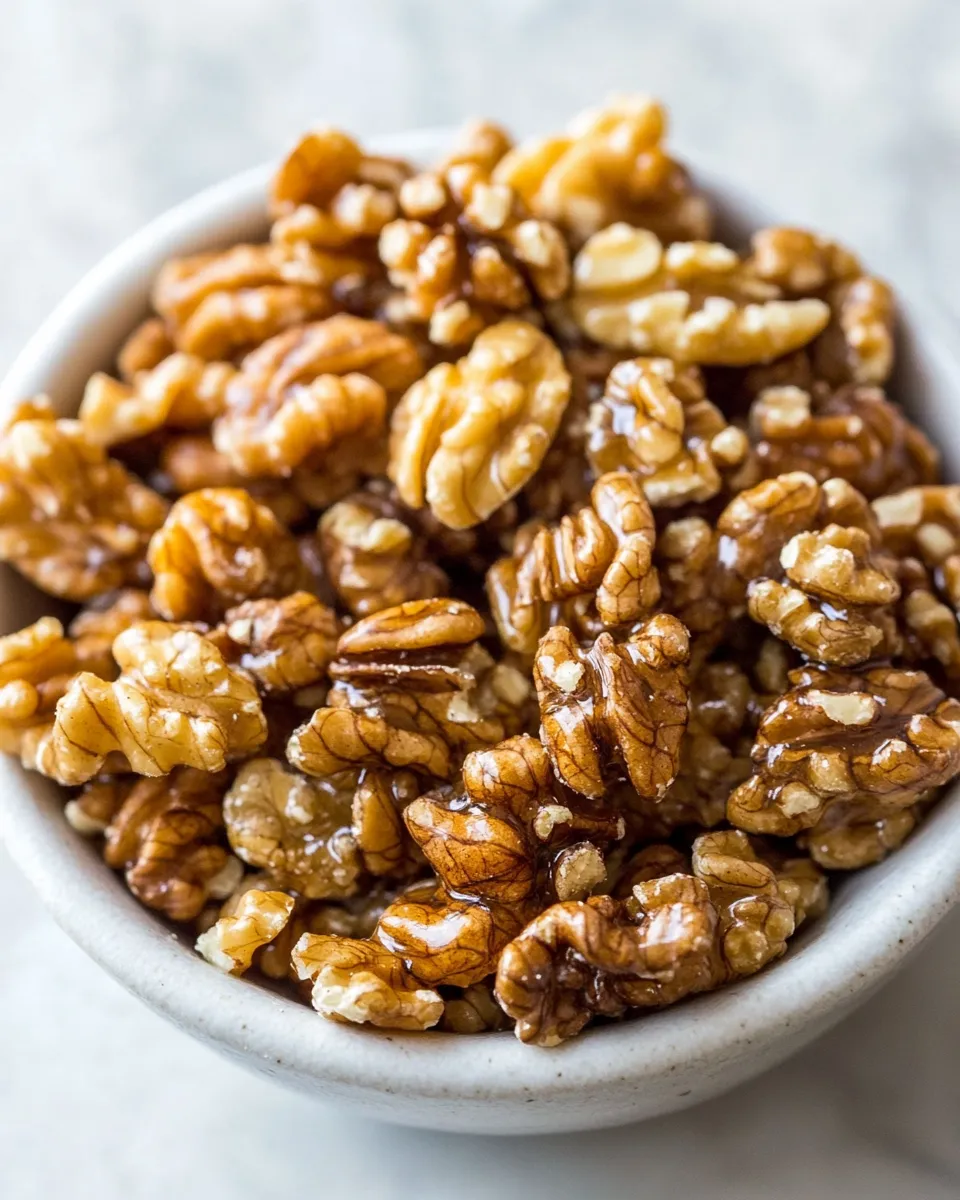 Delicious How to Toast Walnuts shot