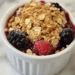 Homemade Individual Berry Crisps photo