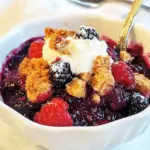 Homemade Instant Pot Berry Cobbler photo