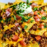 Homemade Instant Pot Cheesy Beef Nachos photo
