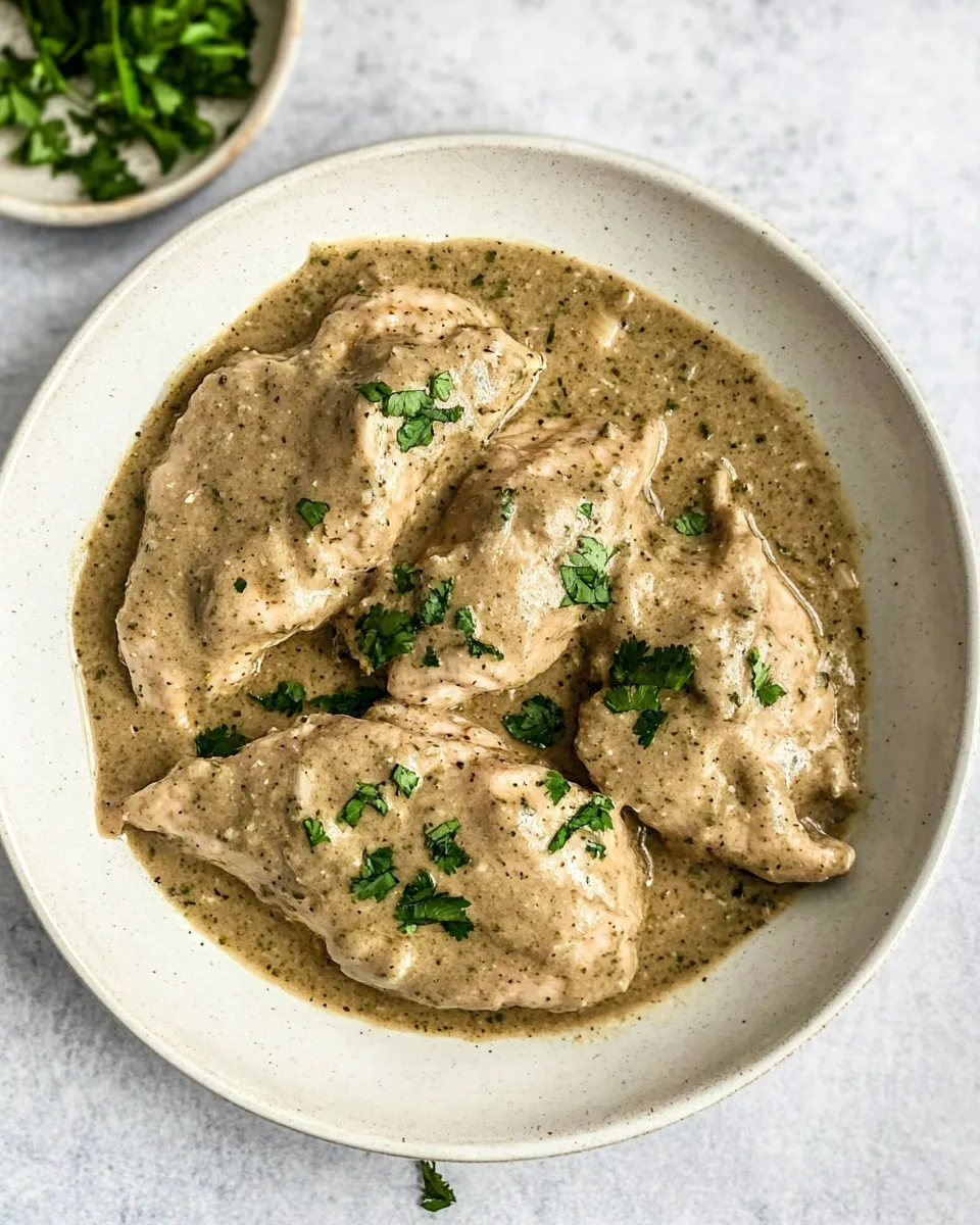 Homemade Instant Pot Creamy Salsa Verde Chicken photo