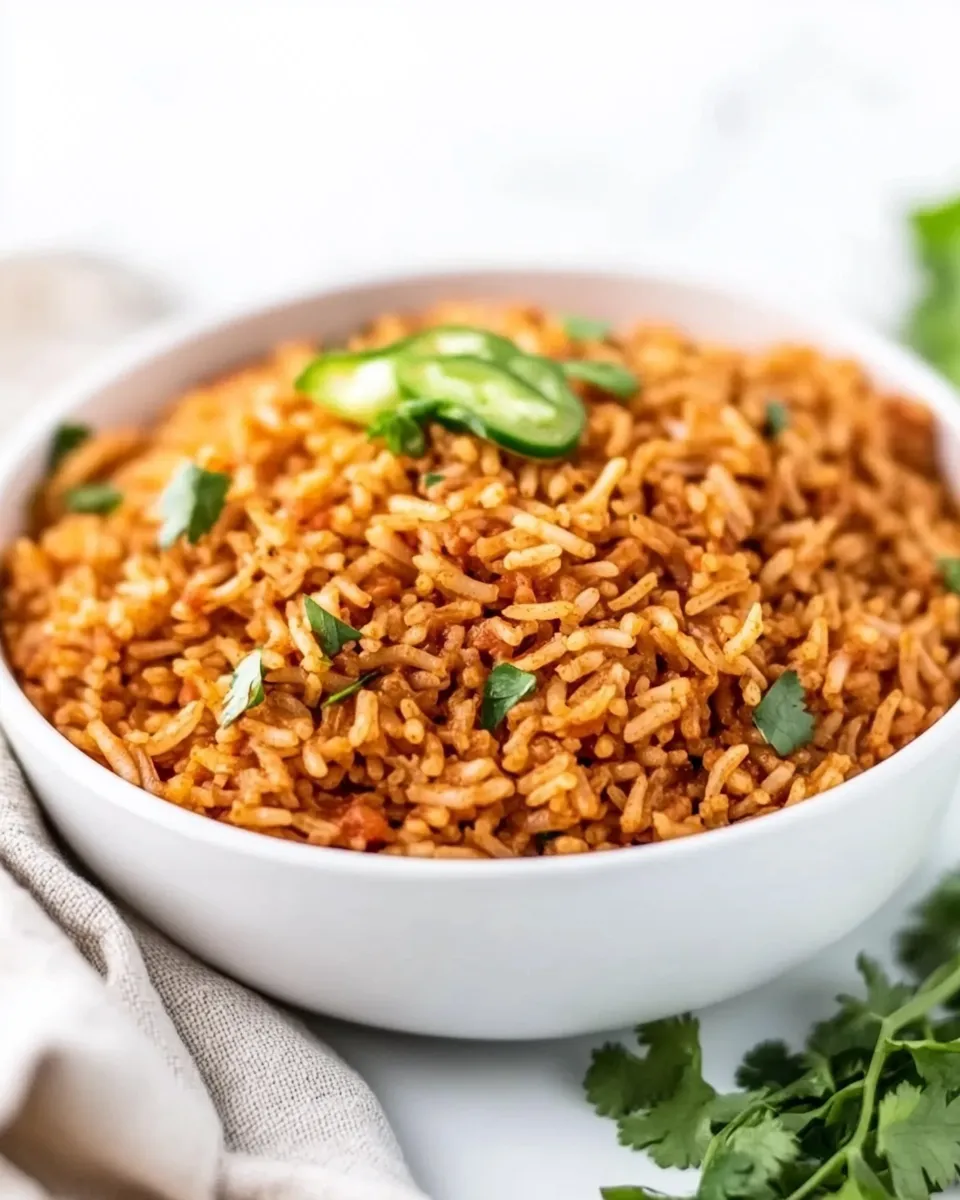 Delicious Instant Pot Spanish Rice shot