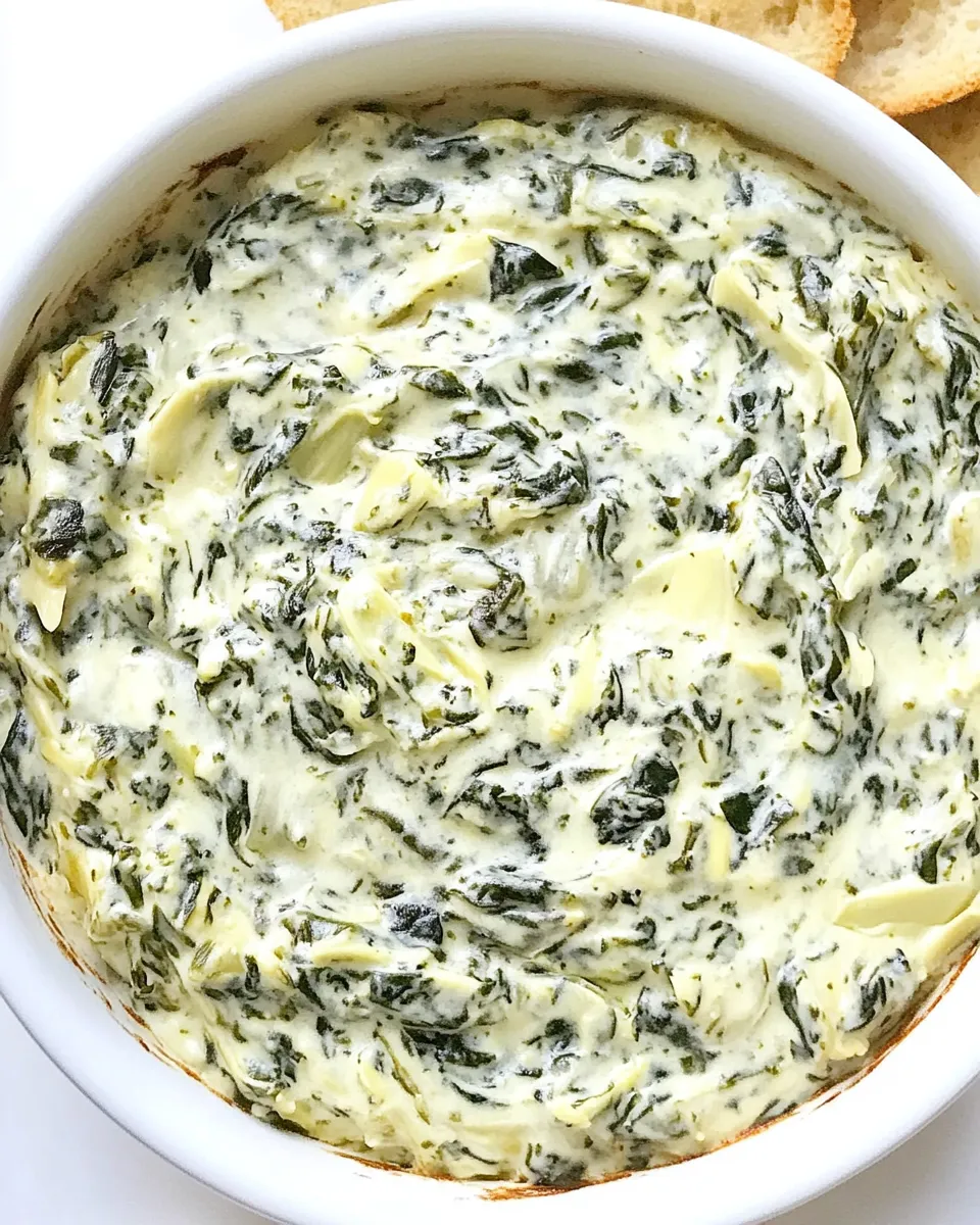 Delicious Instant Pot Spinach Artichoke Dip image