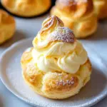 Homemade Japanese Cream Puff photo