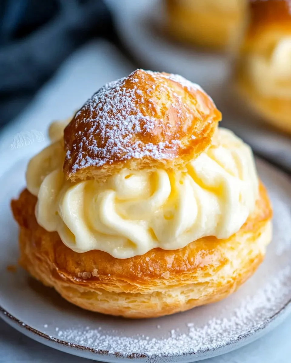 Classic Japanese Cream Puff image