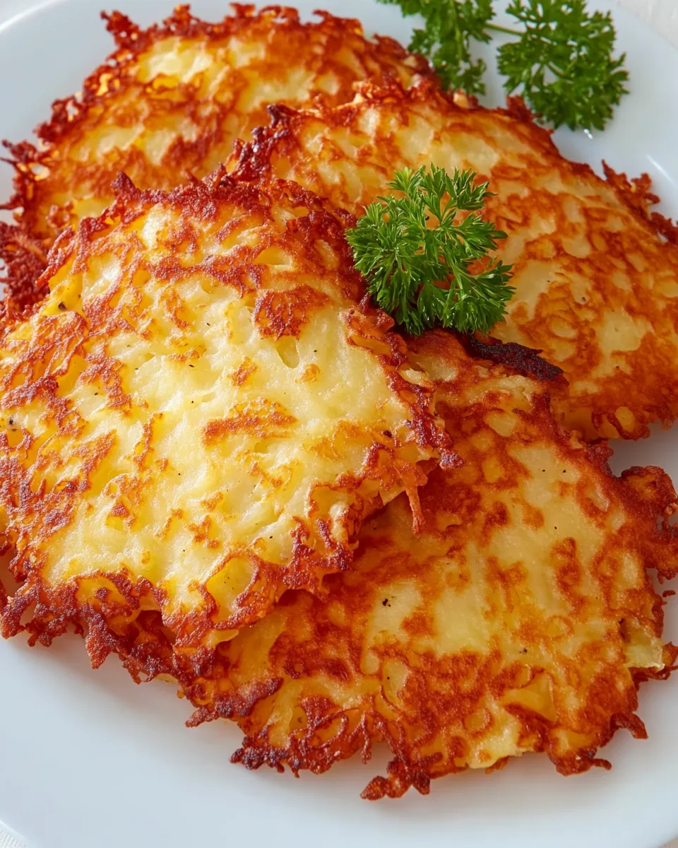 Classic Kartoffelpuffer (German Potato Pancakes) image