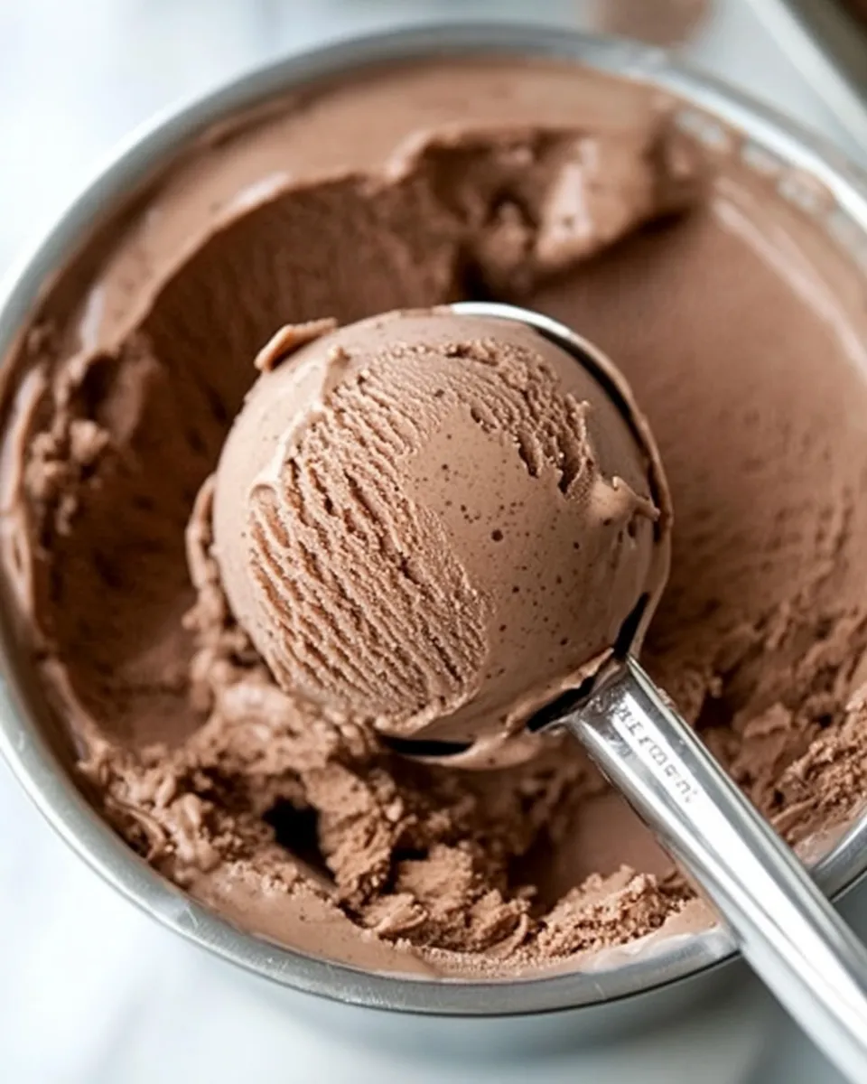 Easy Keto Chocolate Ice Cream picture