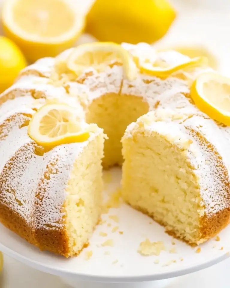 Homemade Keto Lemon Pound Cake photo