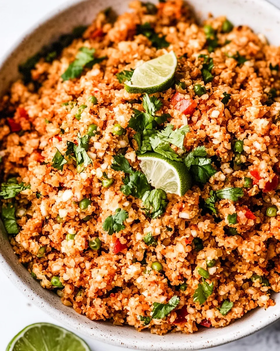 Easy Keto Mexican Cauliflower Rice recipe photo
