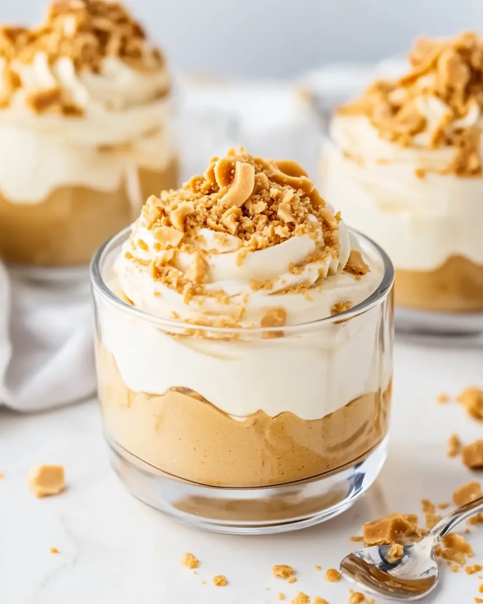 Homemade Keto Peanut Butter Mousse photo