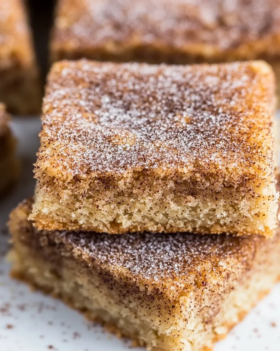 Classic Keto Snickerdoodle Cookie Bars image