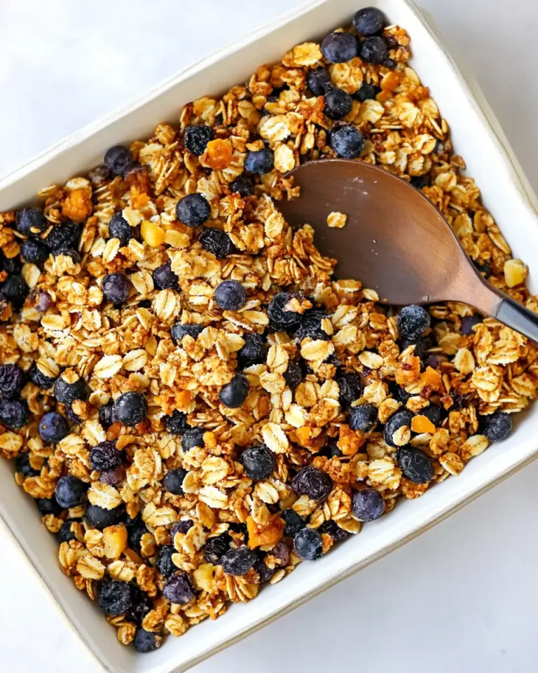 Homemade Lemon Blueberry Granola photo
