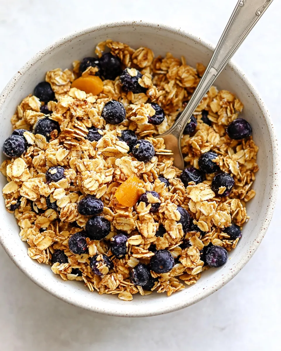 Delicious Lemon Blueberry Granola picture
