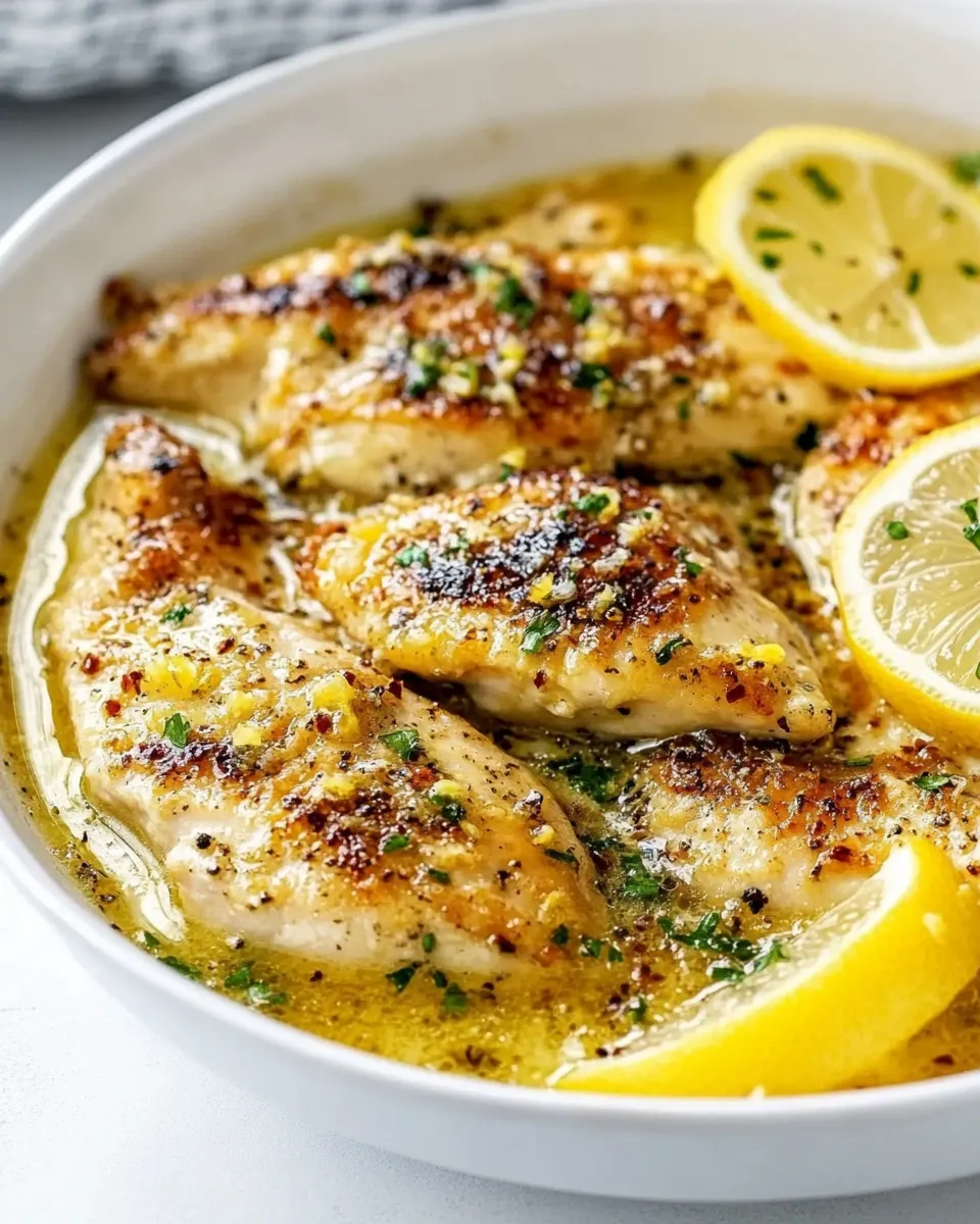 Easy Lemon Chicken Recipe (with Lemon Butter Sauce) picture