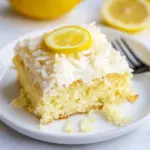 Homemade Lemon Coconut Cake photo