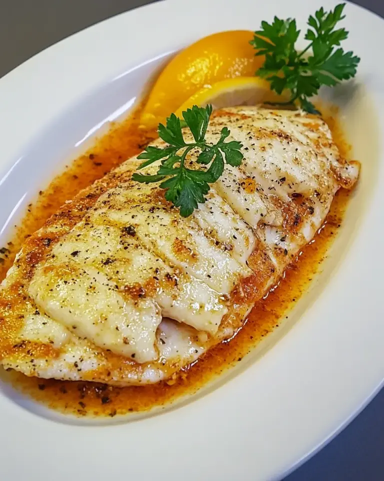 Homemade Lemon Parmesan Orange Roughy photo