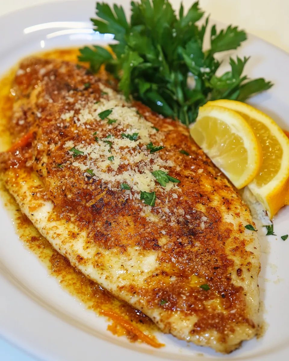 Classic Lemon Parmesan Orange Roughy image