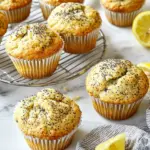 Homemade Lemon Poppy Seed Muffins photo
