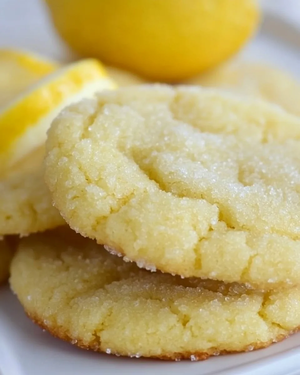 Easy Lemon Sugar Cookies Recipe picture