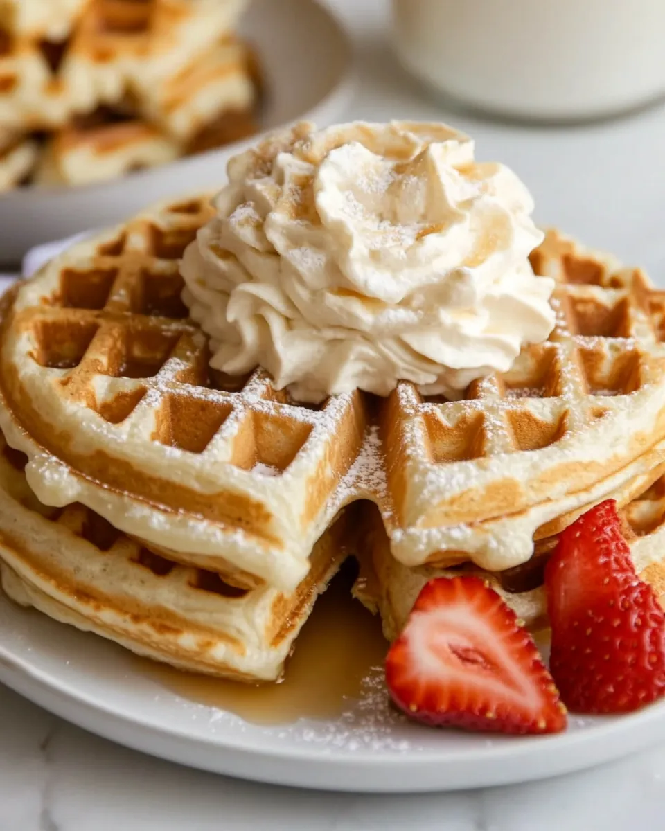 Easy Light and Crispy Belgian Waffles picture