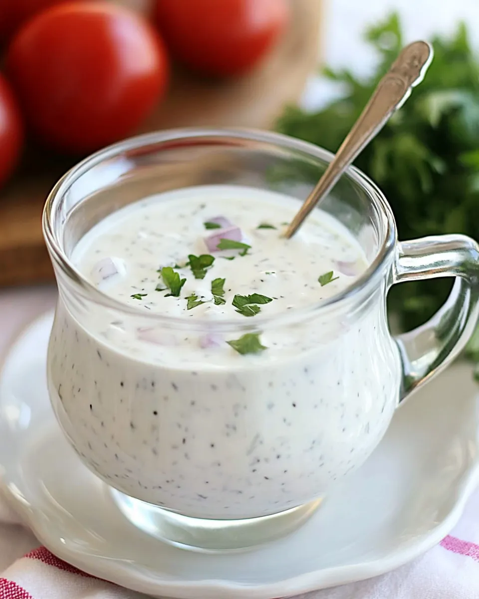 Homemade Low-fat Buttermilk Ranch Dressing photo
