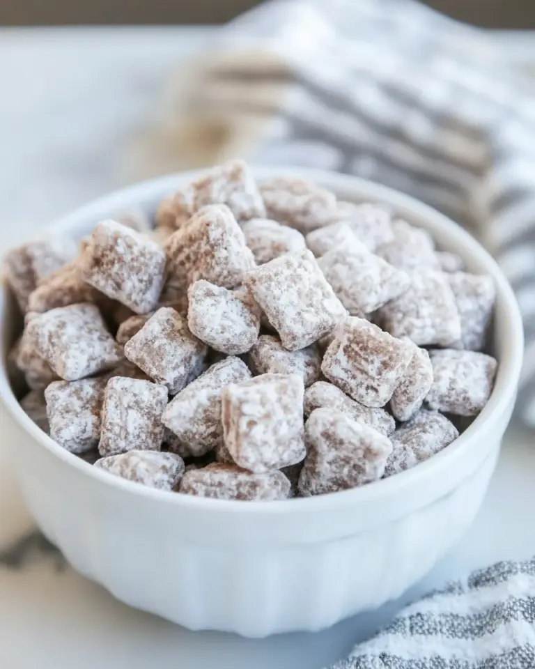 Homemade Lower Fat Muddy Buddies photo