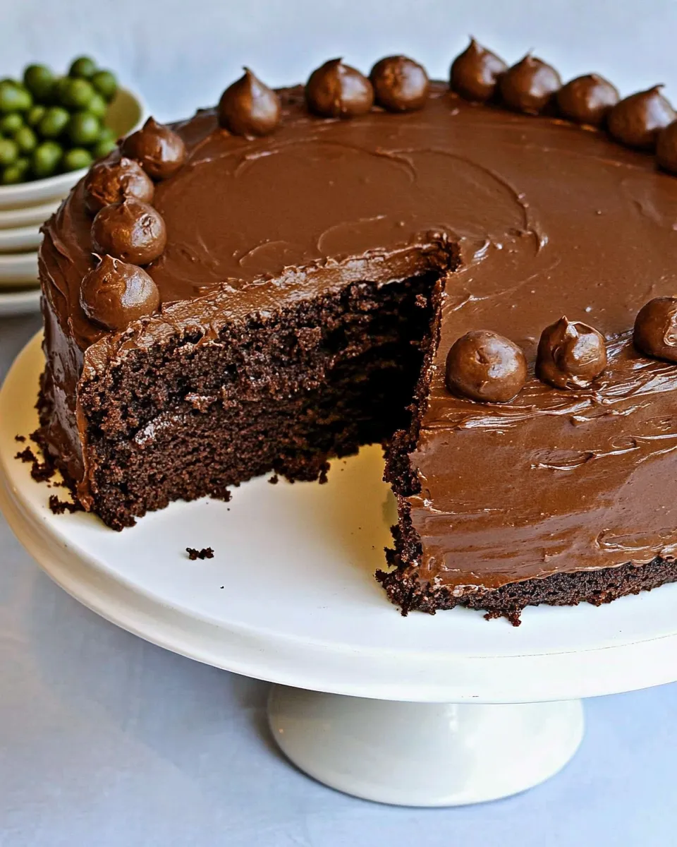 Classic Malted Chocolate Cake Recipe photo