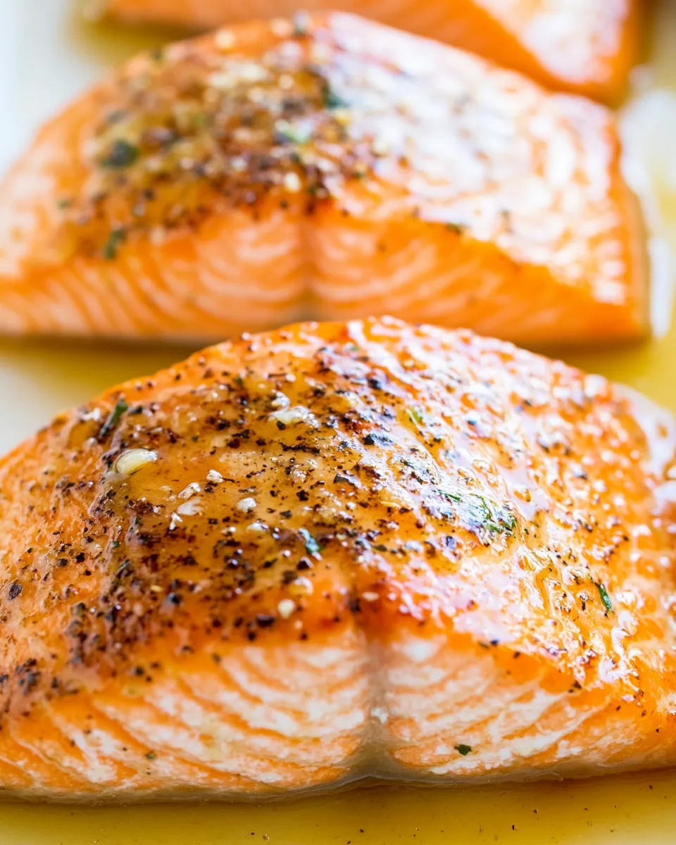 Classic Maple Glazed Baked Salmon image