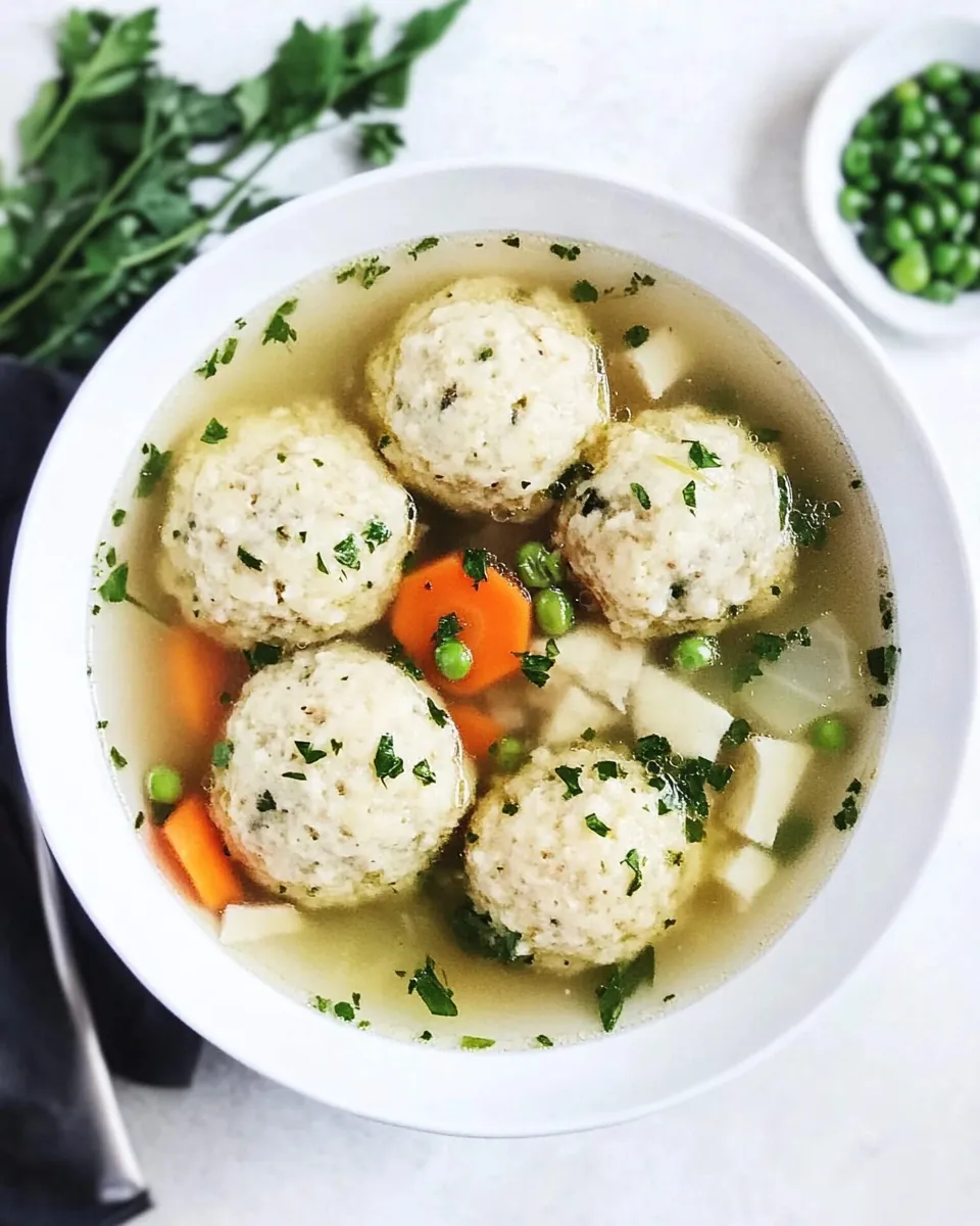 Classic Matzo Ball Soup Recipe image