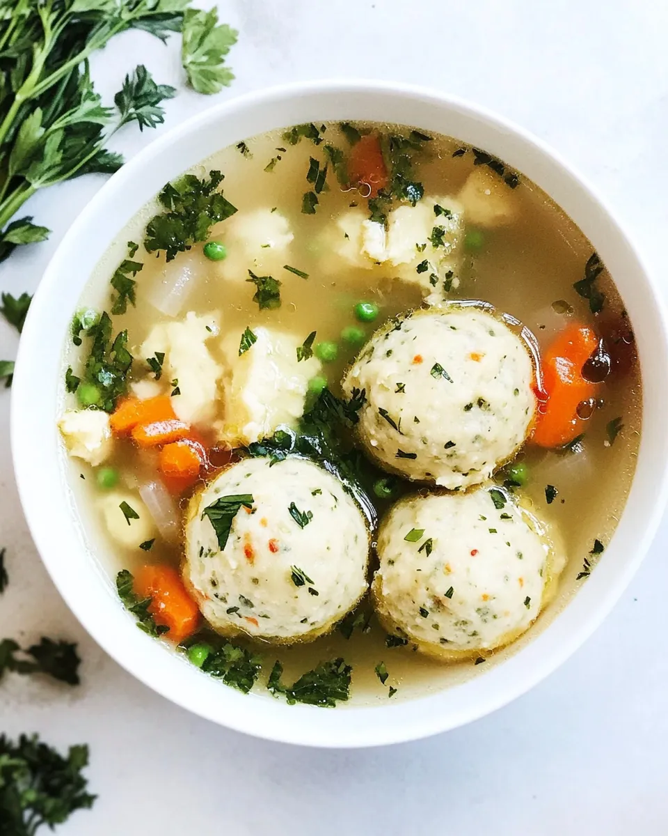Easy Matzo Ball Soup Recipe picture