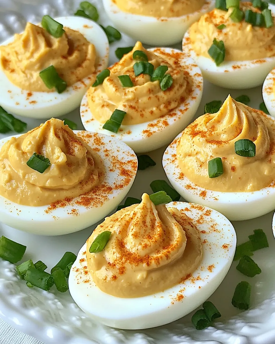 Homemade Mayo-Free Deviled Eggs photo
