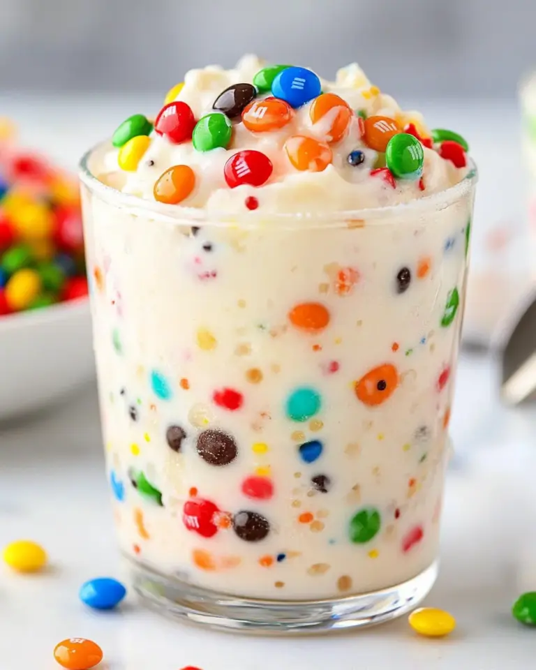 Homemade McDonalds M&M McFlurry picture