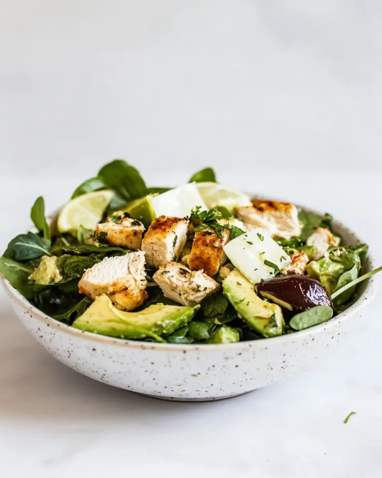 Easy Mediterranean Avocado Chicken Salad. photo